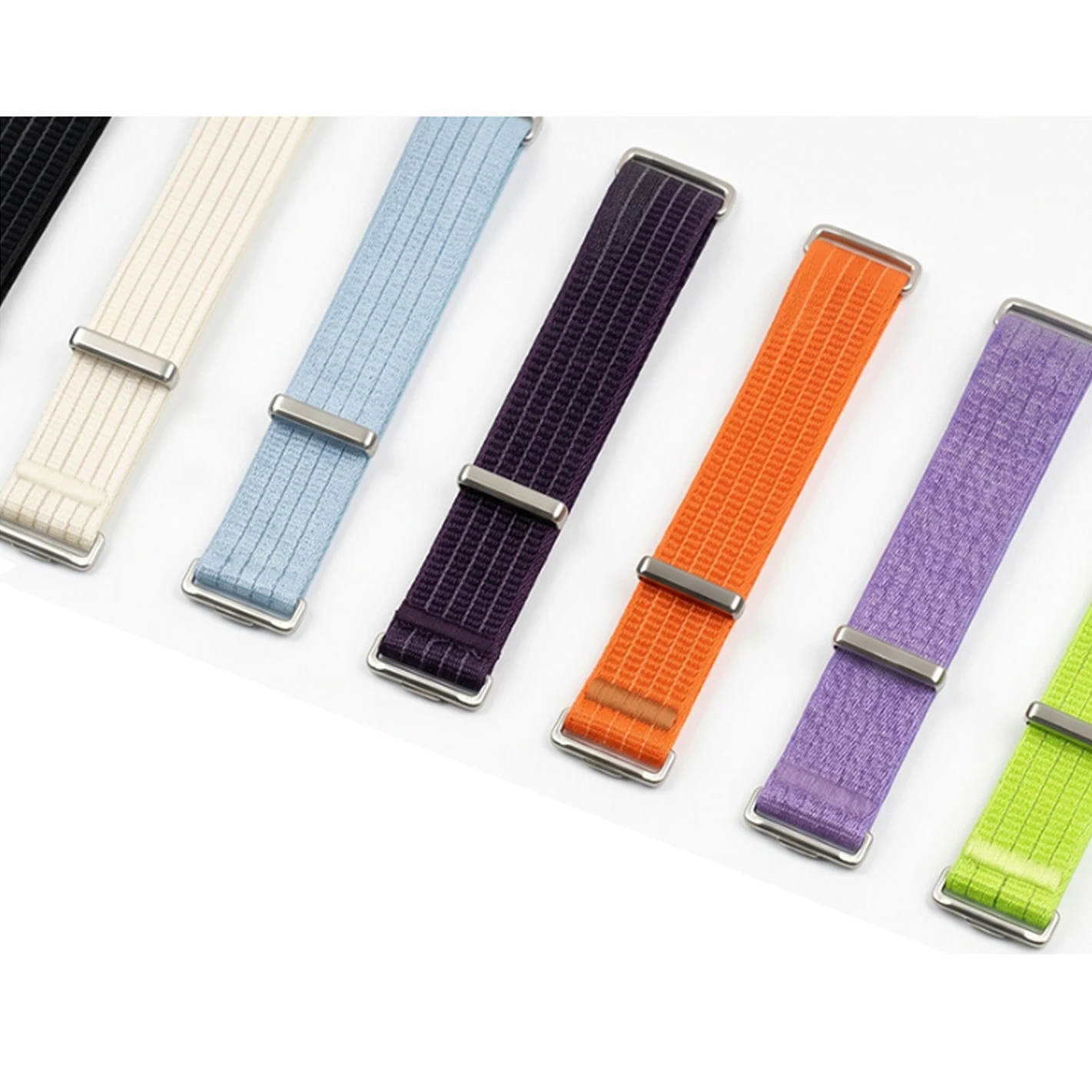 モノクロ織りナイロンウォッチバンド、ウォッチストラップバンド - Perlon Strap Woven のレビューと価格
