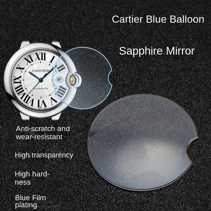ブルーバルーンオープンレンズコーティング面、クレセントマスク - Cartier Watch Ballon Bleu のレビューと価格