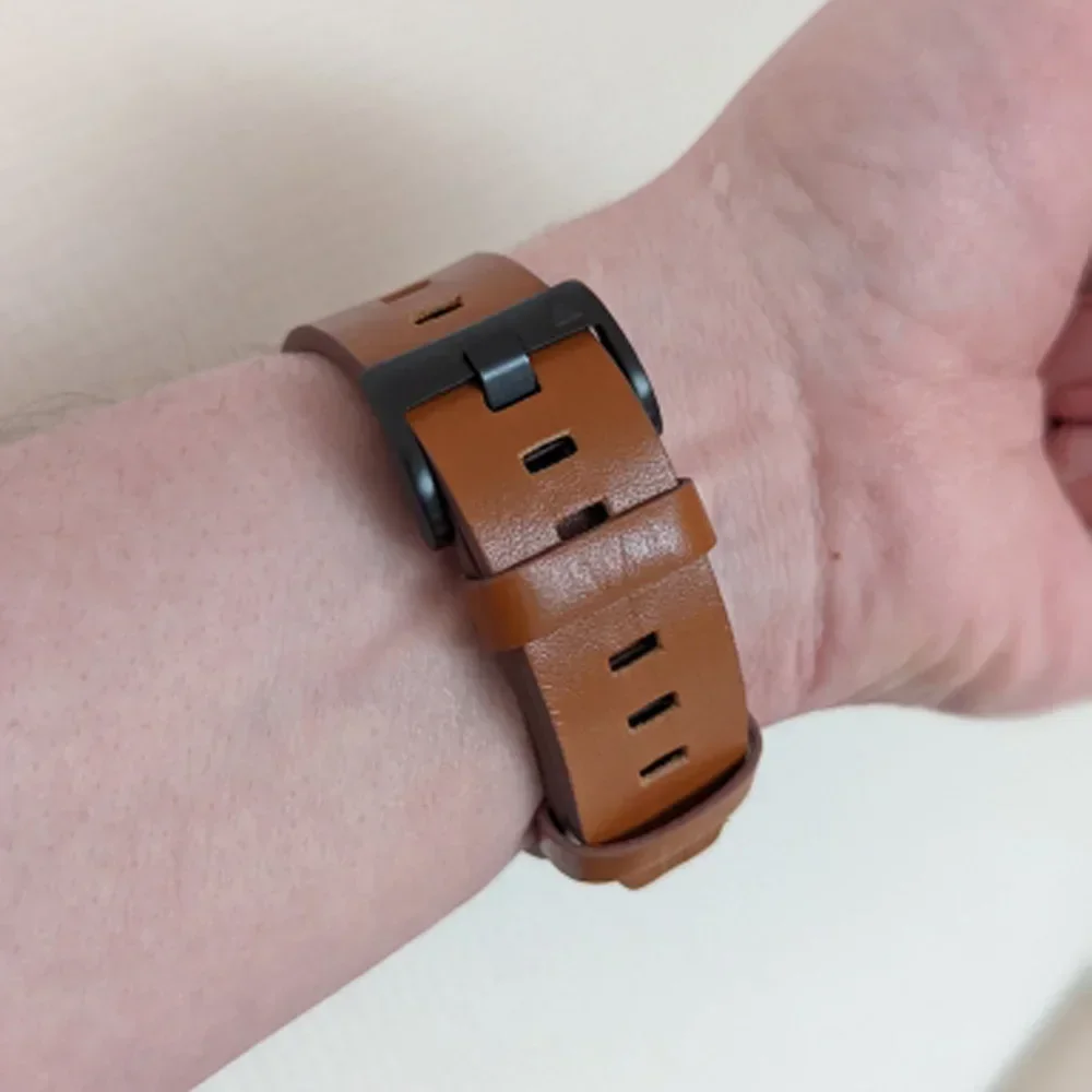 ガーミンタクティックス用レザーストラップ,クイックリリースブ - Leather Strap Quick Release のレビューと価格