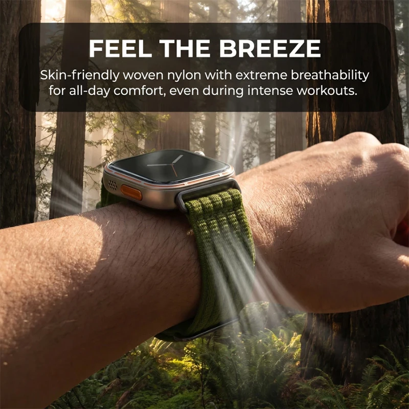 20mm、22mmの通気性ナイロン製スポーツループベルクロス - Sport Loop Velcro のレビューと価格